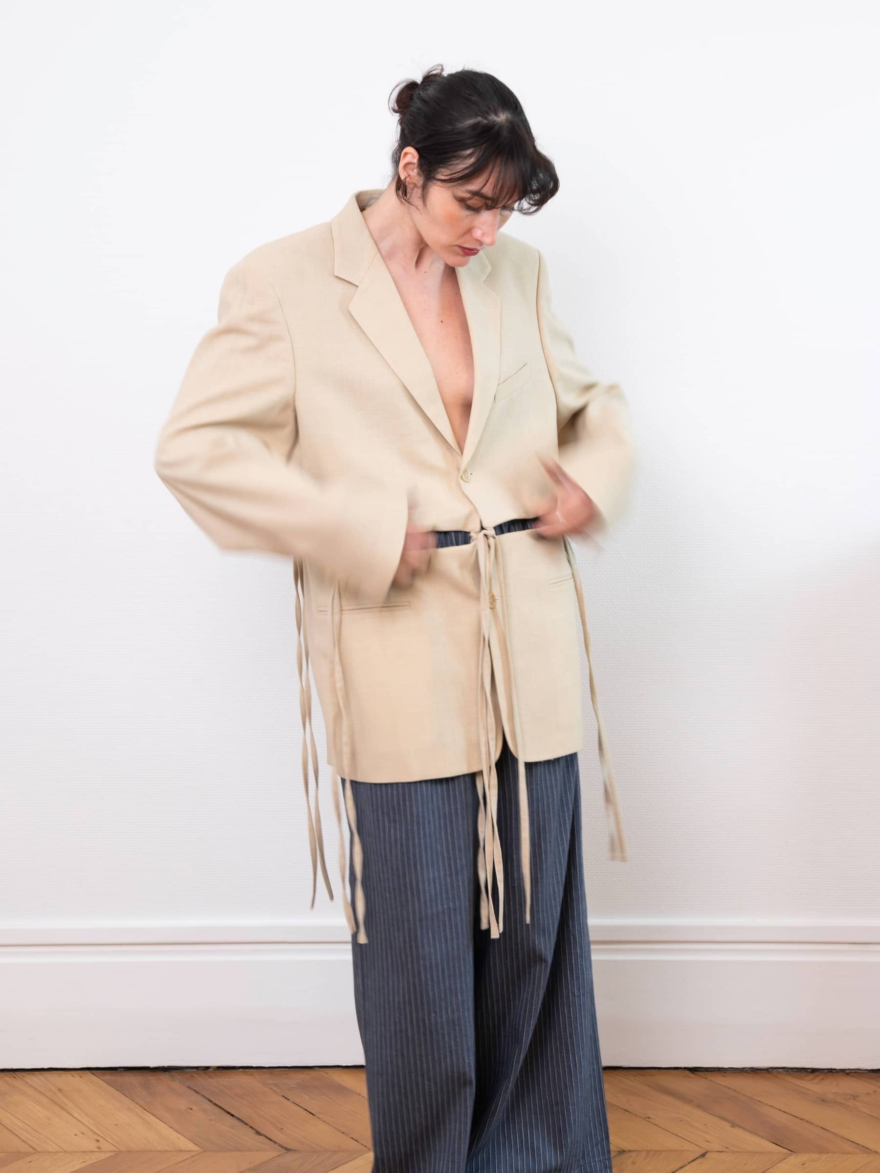 Blazer Amadora Beige