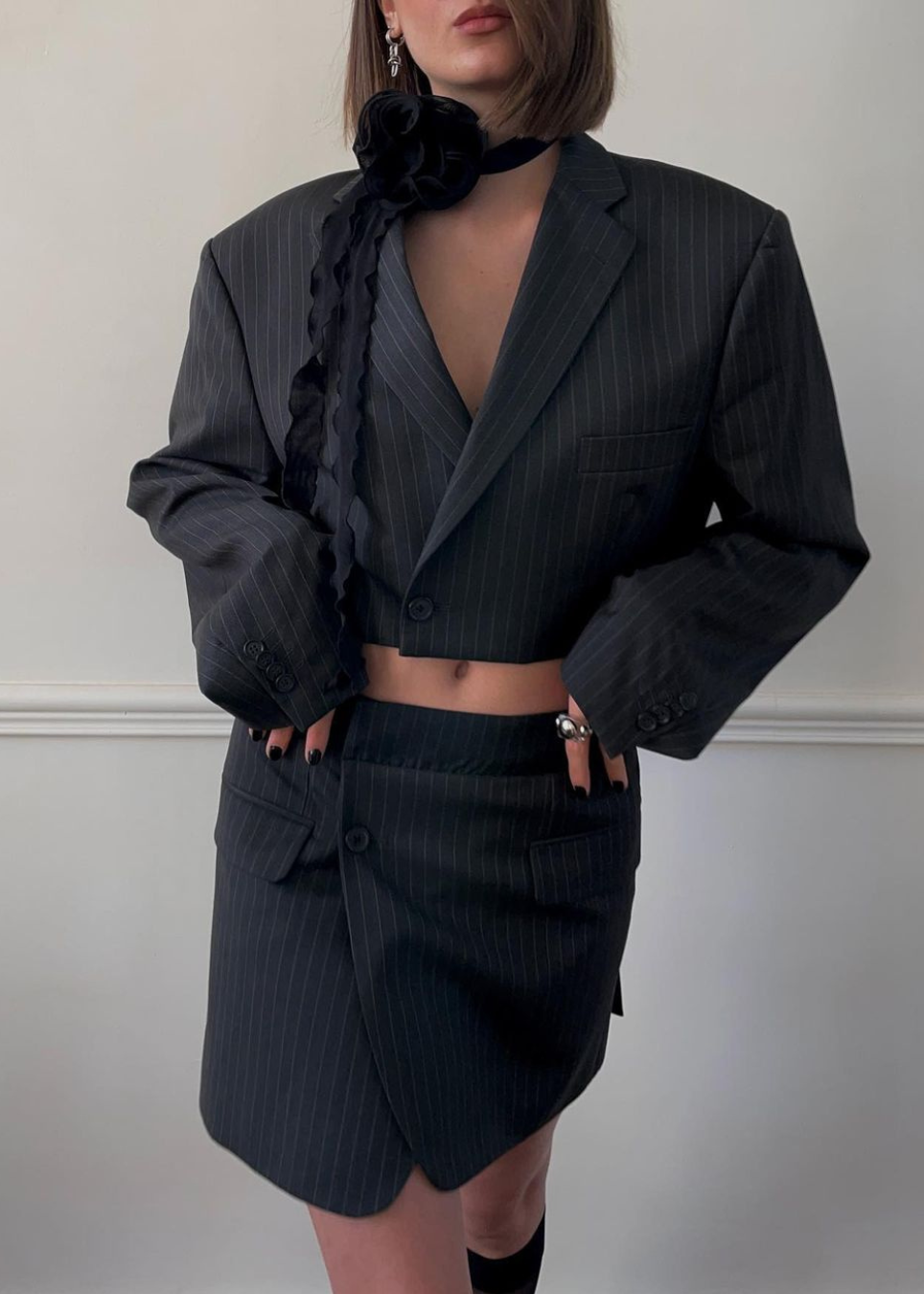 Tailleur Jupe Penny Black Taille 42 - Noir, Occasion Très Bon état - Tenue élégante Femme