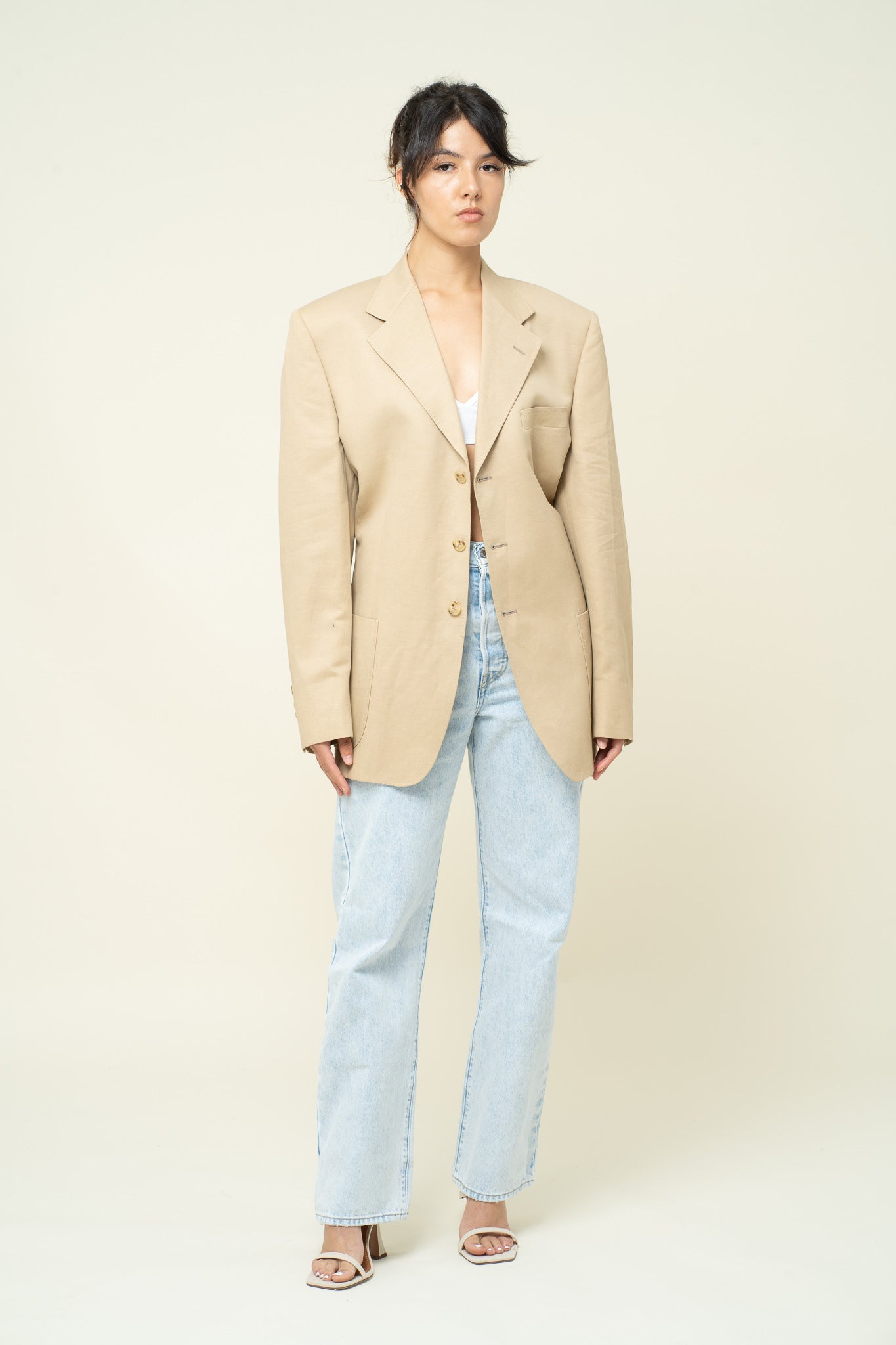 Golden Corset Blazer