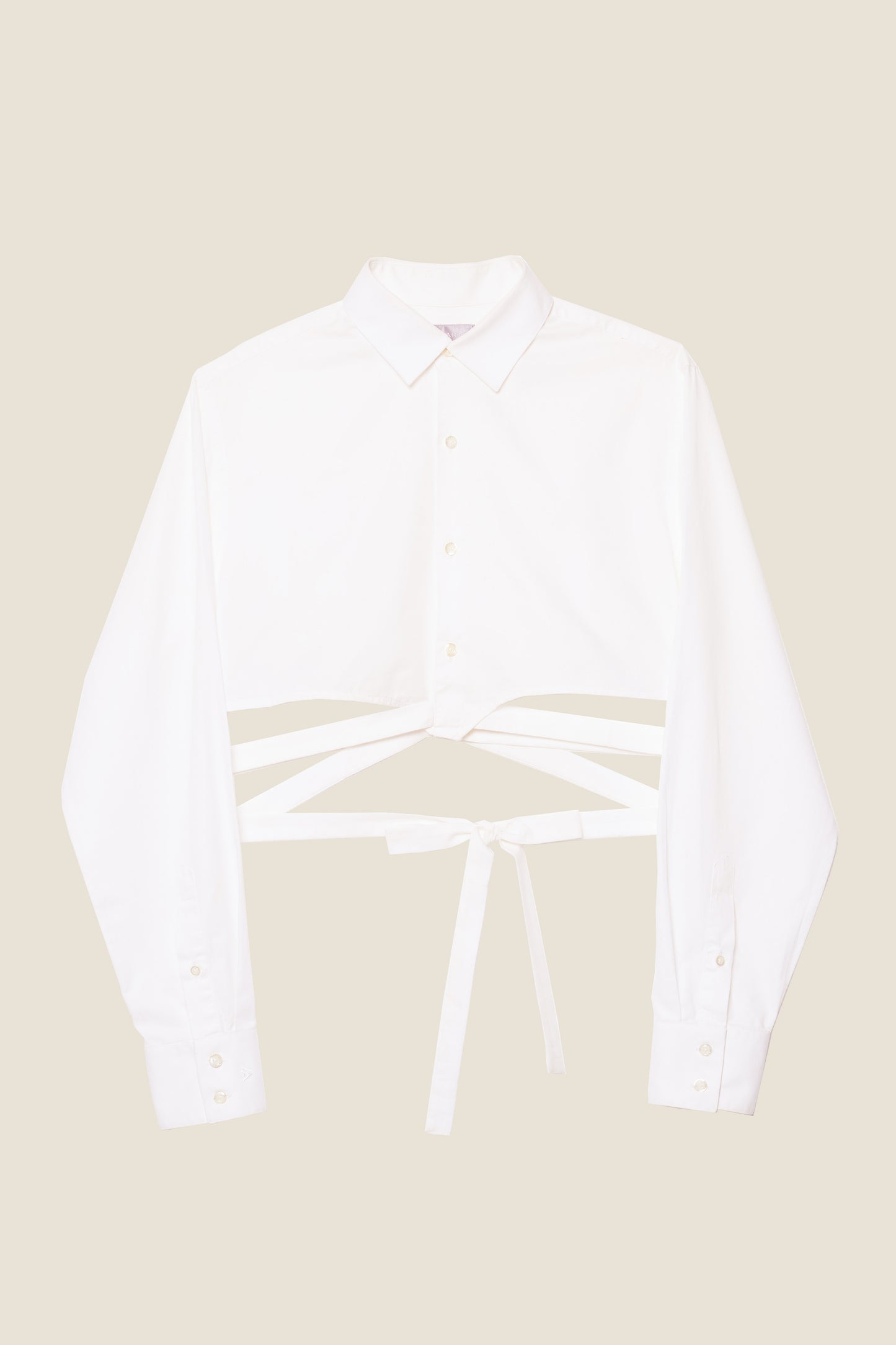 Cropped Upcycled Shirt “La Chris”