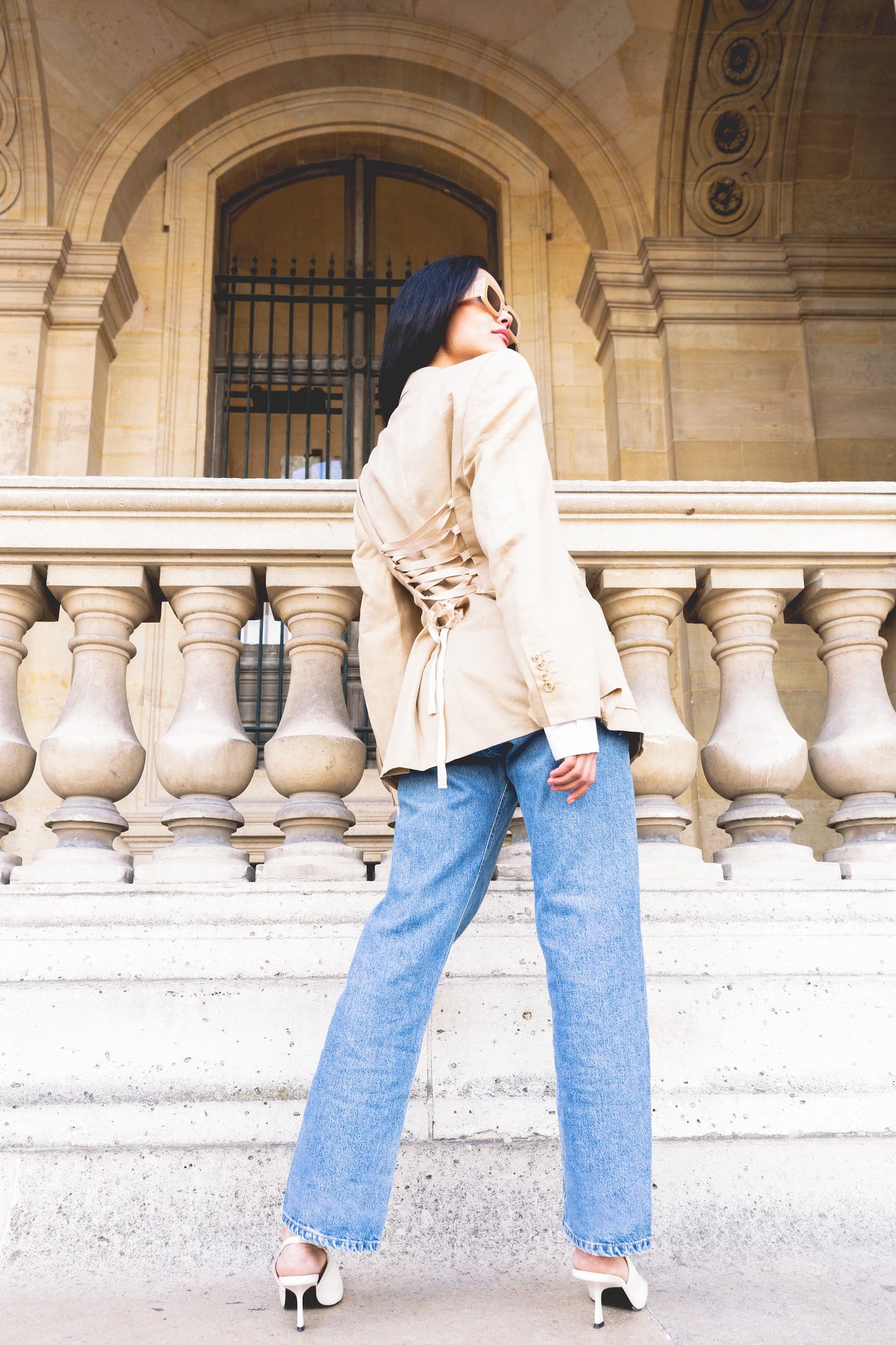 Golden Corset Blazer