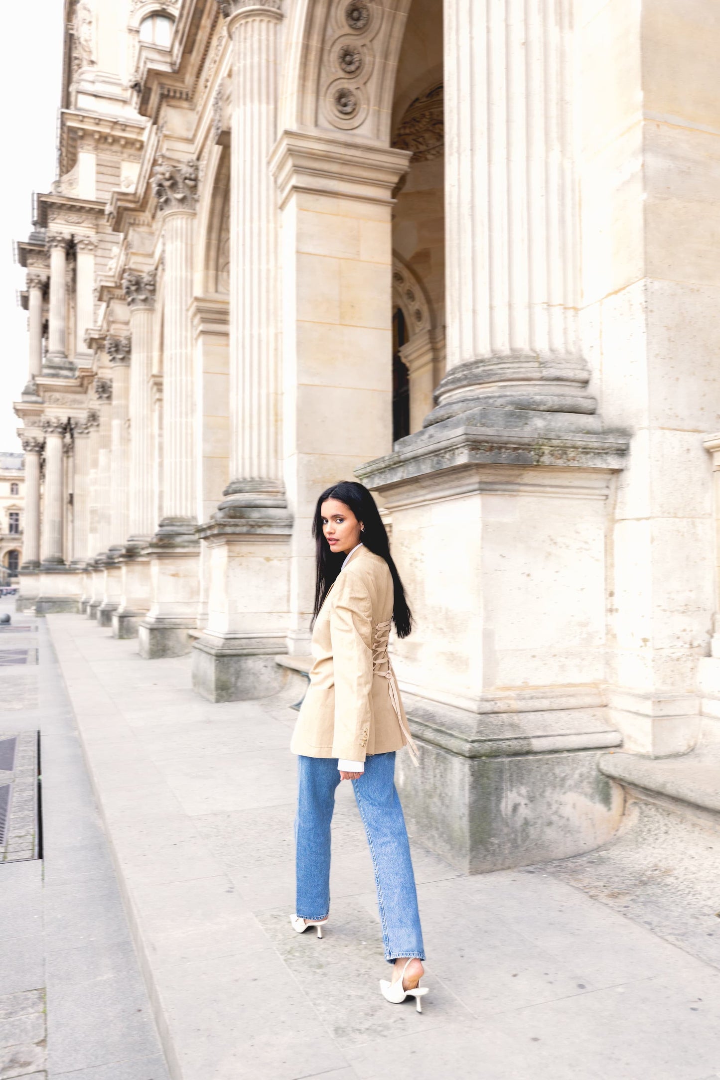 Golden Corset Blazer