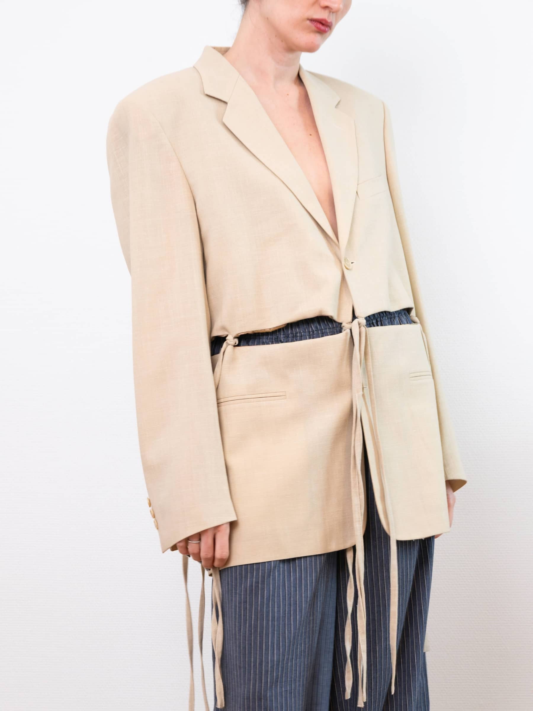 Blazer Amadora Beige