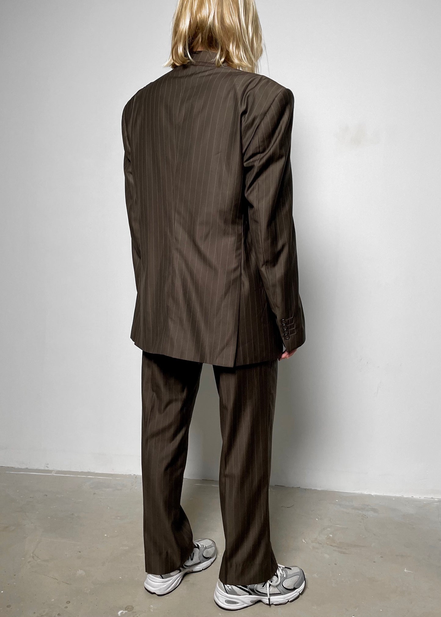 Chocolate Trouser Suit