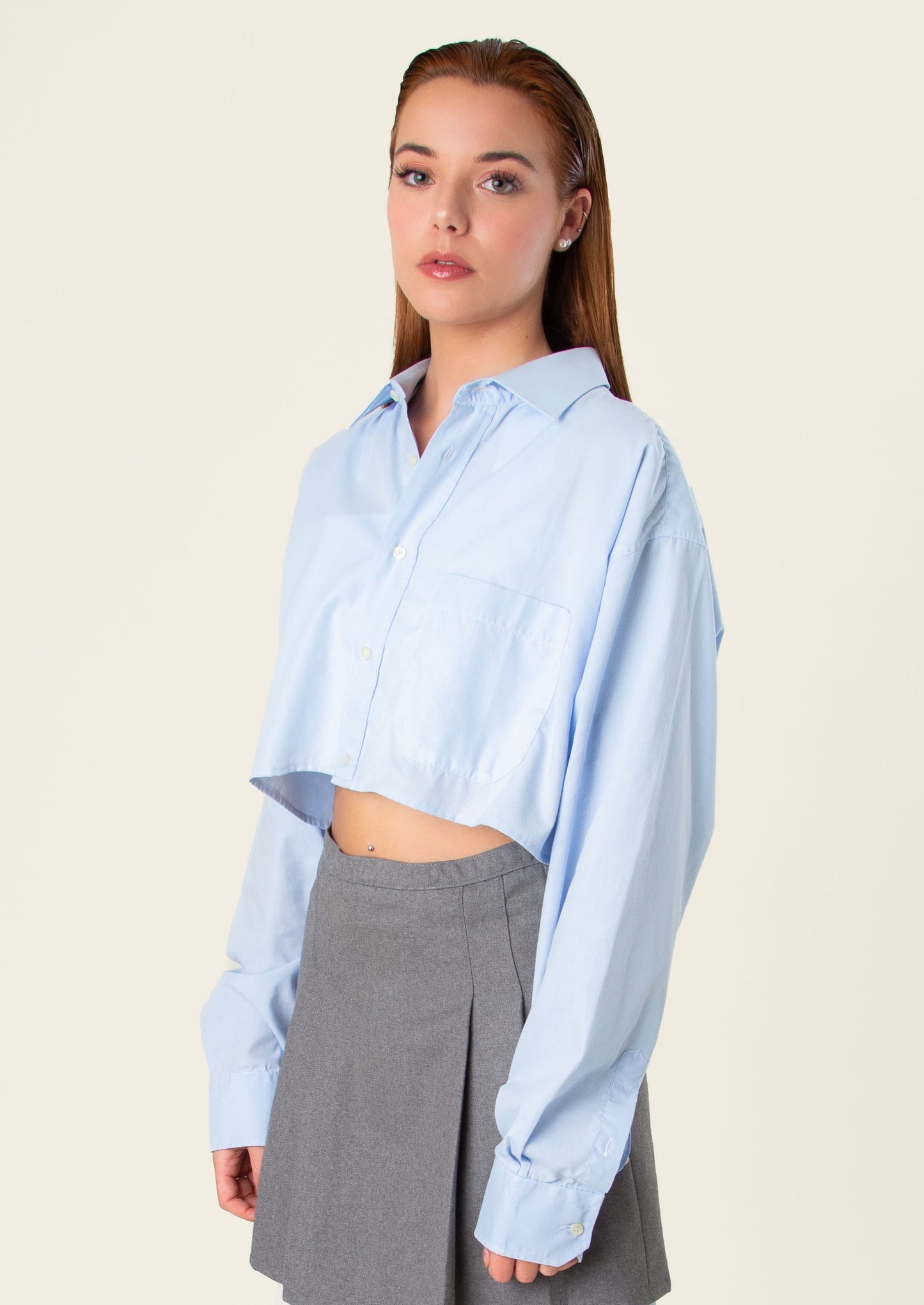 Cropped Business Shirt